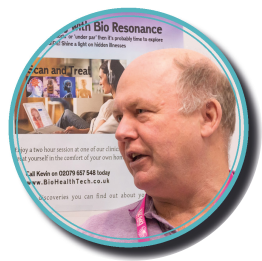 Kevin at Health and Wellbeing show